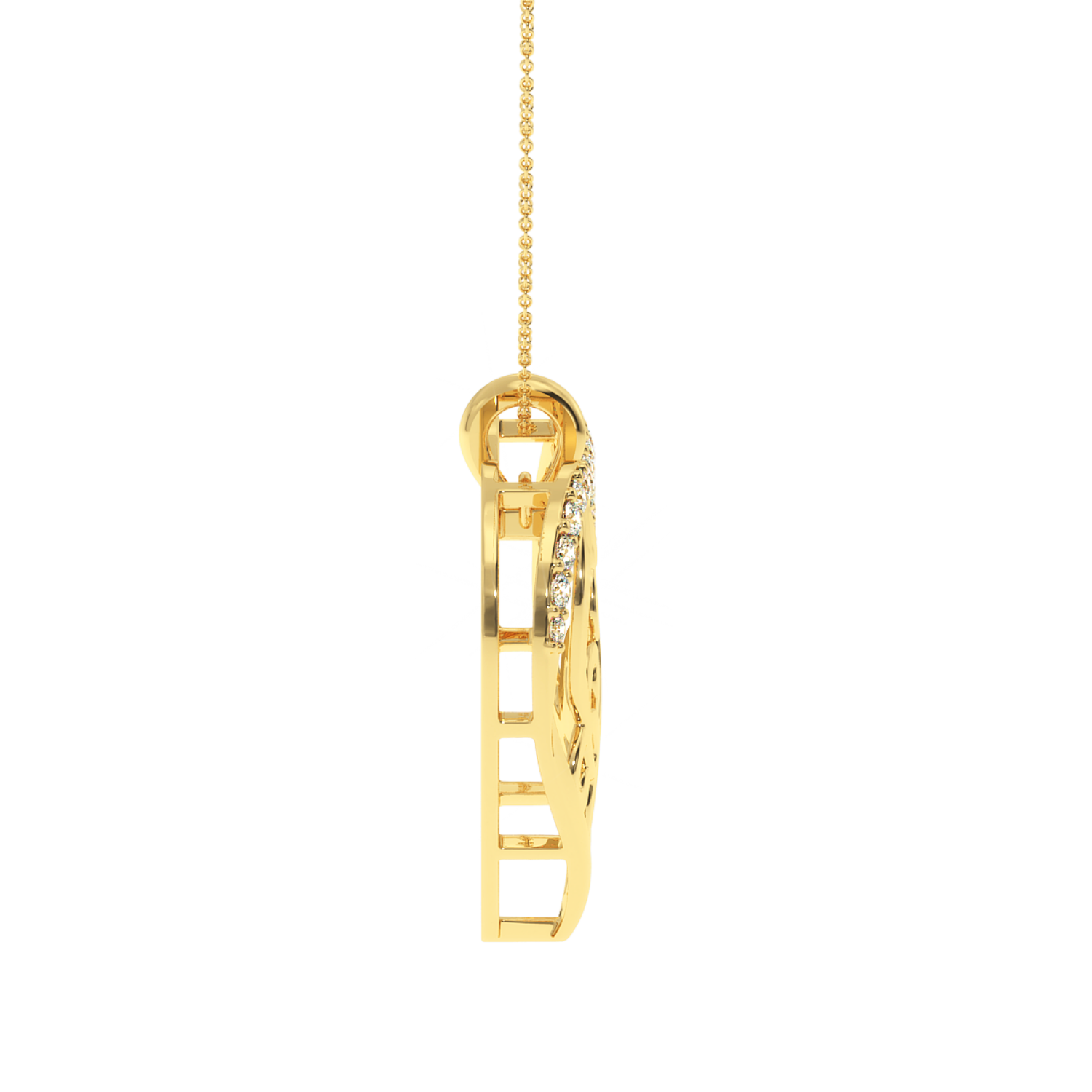 Buy 0.23Ct Heart Diamond Pendant | Solitairekart